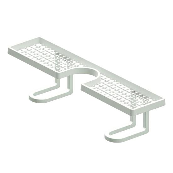Sink Storage Rack Thickened ABS Waterproof Faucet Storage Organizer Vertical No Drilling Sink Space Saver Rack for Bathroom 1pc белый
Sink Storage Rack Thickened ABS Waterproof Faucet Storage Organizer Vertical No Drilling Sink Space Saver Rack for Bathroom 1pc белый