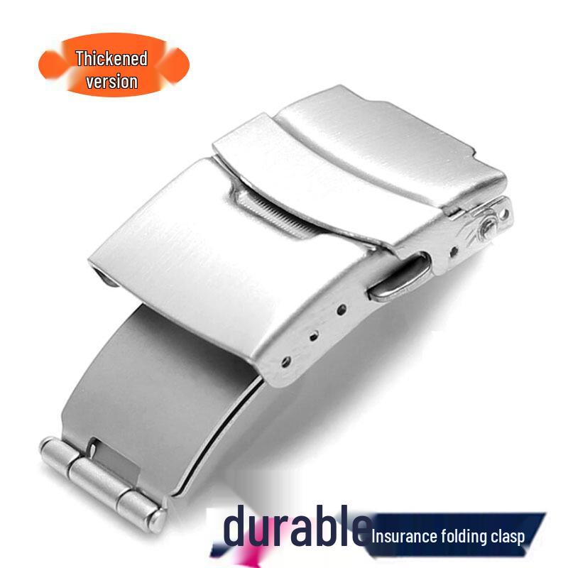 Раскладывающаяся застежка-клипса из нержавеющей стали с двойной фиксацией для мужских и женских часов 18мм/20мм/22мм 22MM
Раскладывающаяся застежка-клипса из нержавеющей стали с двойной фиксацией для мужских и женских часов 18мм/20мм/22мм 22MM