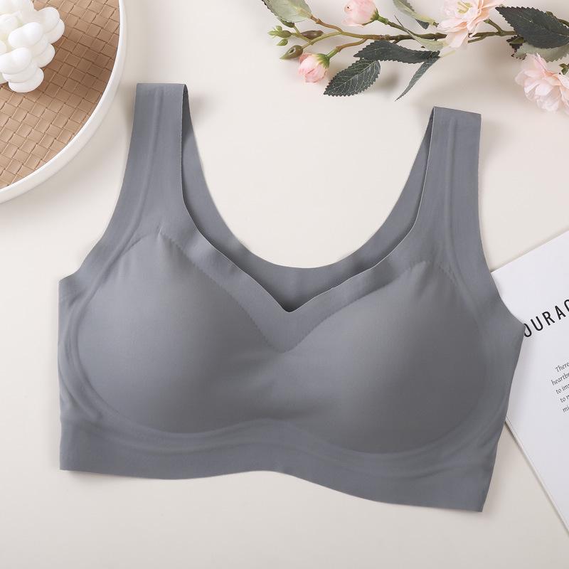 Seamless Push-Up Large Size Invisible Tank Top Style Bra with Jelly Cup S темно-сірий
Seamless Push-Up Large Size Invisible Tank Top Style Bra with Jelly Cup S темно-сірий