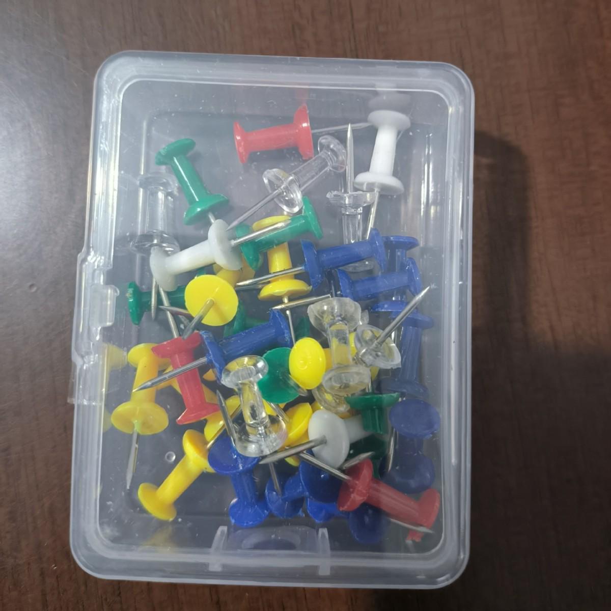 Xianci Colored T-Pins, Box of 35 - Ideal for Felt Boards, Photo Walls, and Felt Maps
Xianci Colored T-Pins, Box of 35 - Ideal for Felt Boards, Photo Walls, and Felt Maps