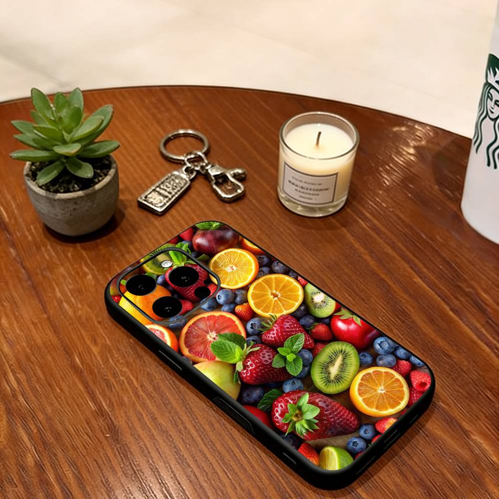 Fruit Kingdom Phone Case For iPhone 17, 16,15,14,13,12,11 Plus,Pro Max, Others Soft Black Cover iPhone16e
Fruit Kingdom Phone Case For iPhone 17, 16,15,14,13,12,11 Plus,Pro Max, Others Soft Black Cover iPhone16e