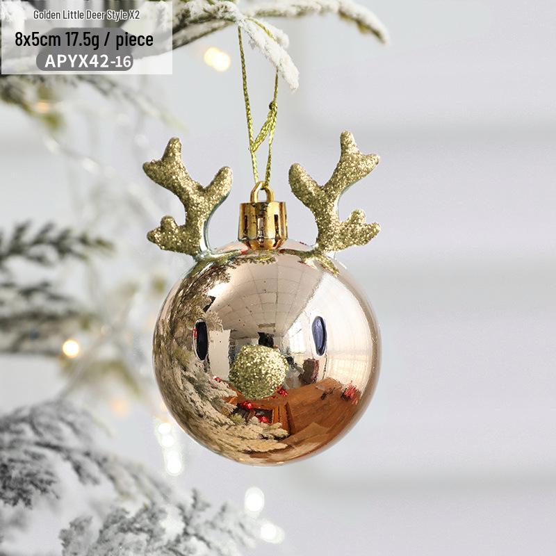 Gangheng Christmas Reindeer and Tree Ornaments - Plastic Hanging Decorations and Balls
Gangheng Christmas Reindeer and Tree Ornaments - Plastic Hanging Decorations and Balls