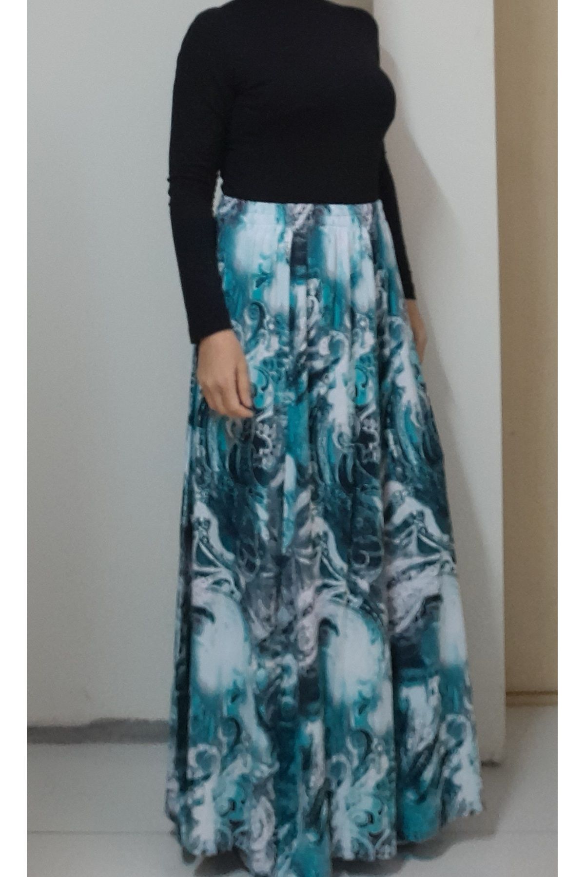Women s Style Big Size Skirt Blue Patterned 6 Piece Combed Cotton Viscose Skirt 7XL/8XL
Women s Style Big Size Skirt Blue Patterned 6 Piece Combed Cotton Viscose Skirt 7XL/8XL