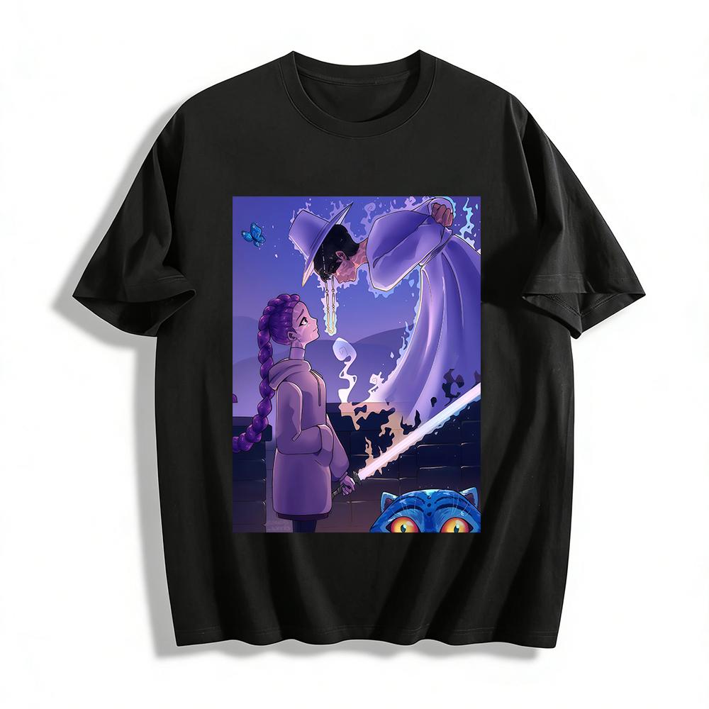 Fantasy Magic Style Girl And Mysterious Mage Print Casual Top For Daily Wear Pure cotton T-shirt XXS
Fantasy Magic Style Girl And Mysterious Mage Print Casual Top For Daily Wear Pure cotton T-shirt XXS
