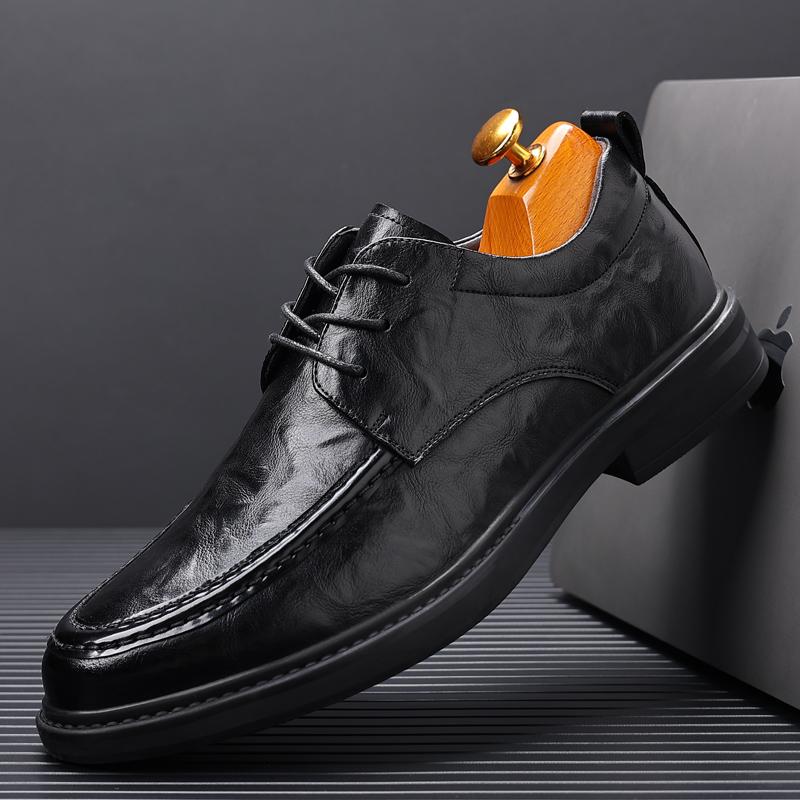 Весенне-осенняя деловая обувь, мужские черные оксфорды из натуральной кожи, дышащие туфли на плоской подошве, мужские туфли Sapatos Masculino, zapatos de hombre 6.5 чёрный
Весенне-осенняя деловая обувь, мужские черные оксфорды из натуральной кожи, дышащие туфли на плоской подошве, мужские туфли Sapatos Masculino, zapatos de hombre 6.5 чёрный
