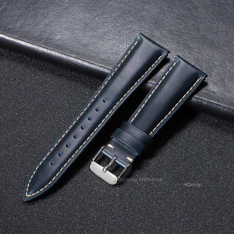 Vintage Cowhide Watch Strap Quick Release Leather Band 18mm 19mm 20mm 21mm 22mm Bracelet Universal Replacement Casual Strap 21mm темно-синього кольору
Vintage Cowhide Watch Strap Quick Release Leather Band 18mm 19mm 20mm 21mm 22mm Bracelet Universal Replacement Casual Strap 21mm темно-синього кольору