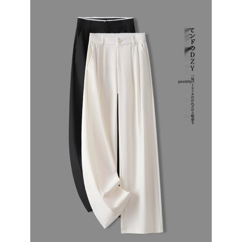 Women s White Lace Wide-Leg Pants: Spring/Autumn 2025 Lazy Style, Drapey, Straight-Leg, Elegant Suit Pants 28/L (105-115 lbs) сірий колір
Women s White Lace Wide-Leg Pants: Spring/Autumn 2025 Lazy Style, Drapey, Straight-Leg, Elegant Suit Pants 28/L (105-115 lbs) сірий колір
