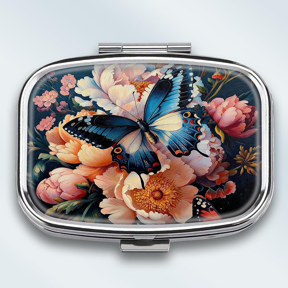 Portable Pill Box with 2 Compartments, Mini Metal Medicine Organizer Case, Cute Printed Pill Container for Vitamins, Pills, Jewelry, Travel, Daily Use різнокольоровий
Portable Pill Box with 2 Compartments, Mini Metal Medicine Organizer Case, Cute Printed Pill Container for Vitamins, Pills, Jewelry, Travel, Daily Use різнокольоровий