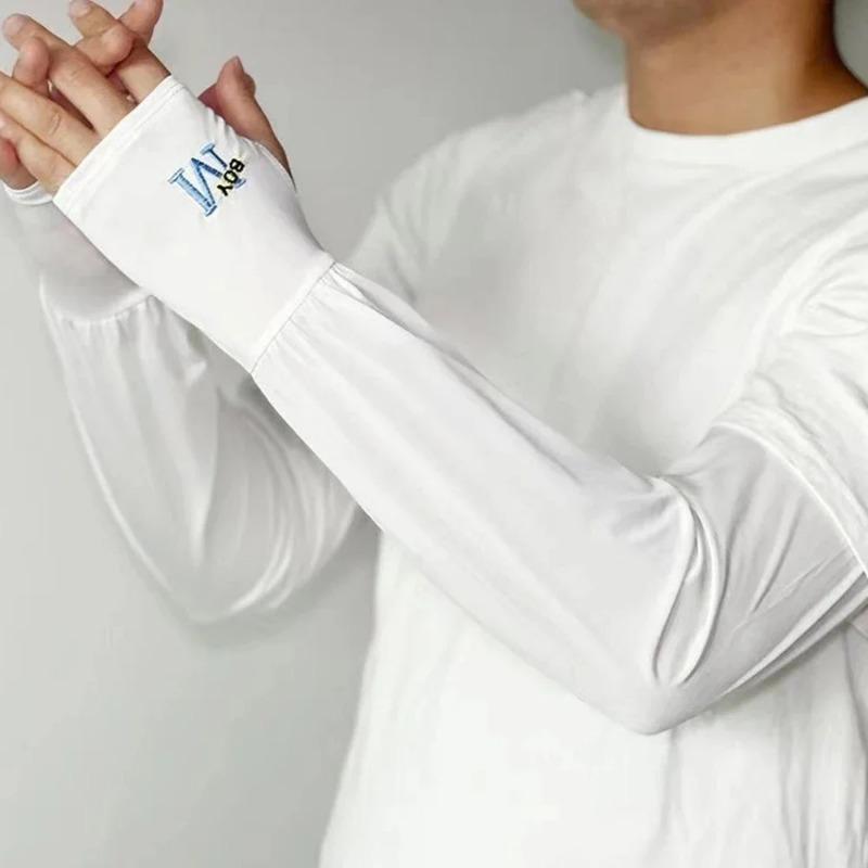 1 пара мужских солнцезащитных эластичных перчаток для вождения Ice Arm Sleeves, защита от ультрафиолета, легкие, прохладные, новые
1 пара мужских солнцезащитных эластичных перчаток для вождения Ice Arm Sleeves, защита от ультрафиолета, легкие, прохладные, новые