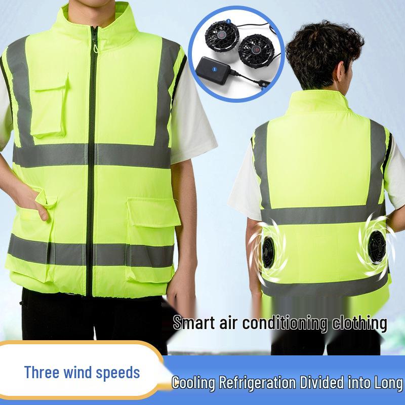 Custom Short Sleeve Cooling Safety Vest for Outdoor Construction XXXXL
Custom Short Sleeve Cooling Safety Vest for Outdoor Construction XXXXL