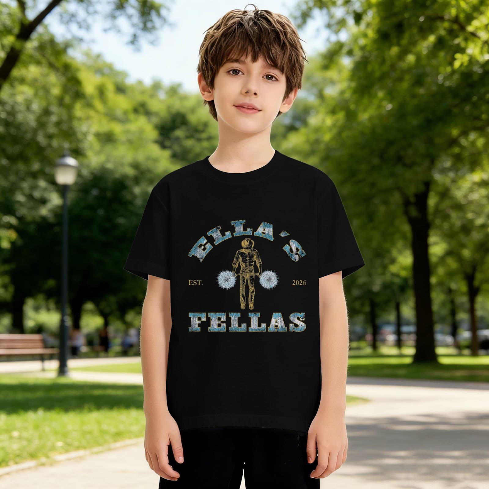 Children s Printed Round Neck Short Sleeved Casual T-shirt 100 чёрный
Children s Printed Round Neck Short Sleeved Casual T-shirt 100 чёрный