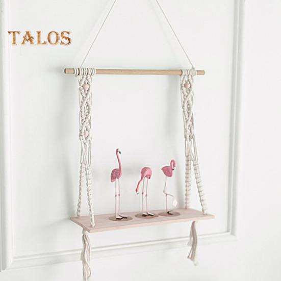 TDStore Boho Гобелен ручной работы из хлопчатобумажной нити Настенная полка для декоративной живописи
TDStore Boho Гобелен ручной работы из хлопчатобумажной нити Настенная полка для декоративной живописи