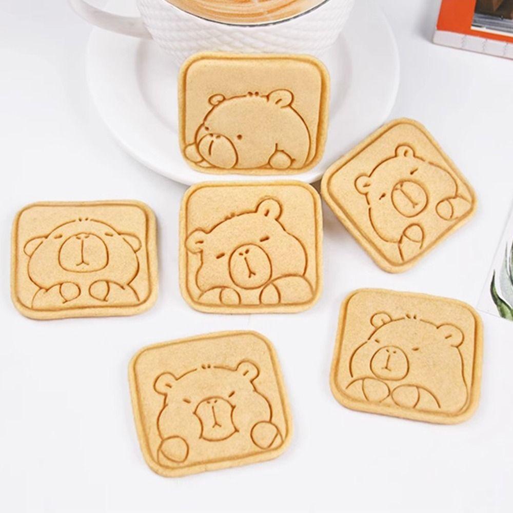 Capybara Shaped Capybara Baking Mold Creative Cracker Cookie Cutter Baking Tool Set 4(4pcs)
Capybara Shaped Capybara Baking Mold Creative Cracker Cookie Cutter Baking Tool Set 4(4pcs)