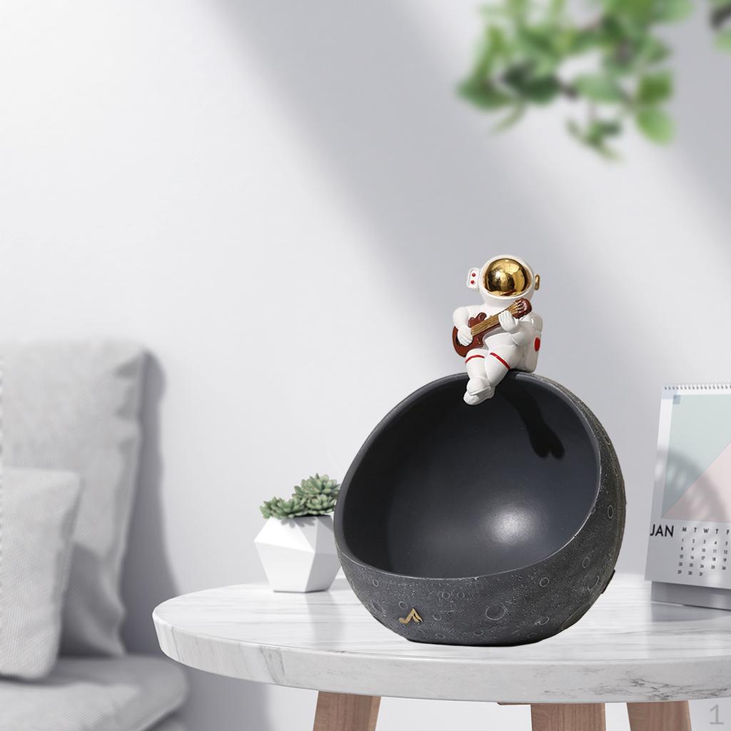 Astronaut Key Storage Bowl Cellphone Holder Desktop Decor Figurine Present Gift сірий
Astronaut Key Storage Bowl Cellphone Holder Desktop Decor Figurine Present Gift сірий