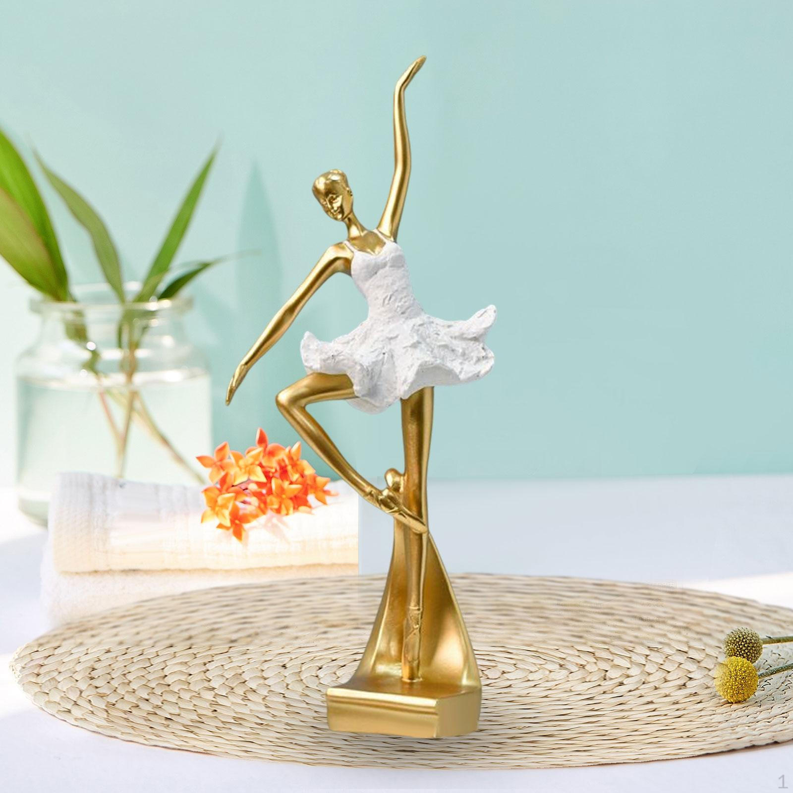 Ballet Dancer Arts Decoration Collection Elegant Woman Figurine Home Decor Girl Crafts for Style B Aureate
Ballet Dancer Arts Decoration Collection Elegant Woman Figurine Home Decor Girl Crafts for Style B Aureate