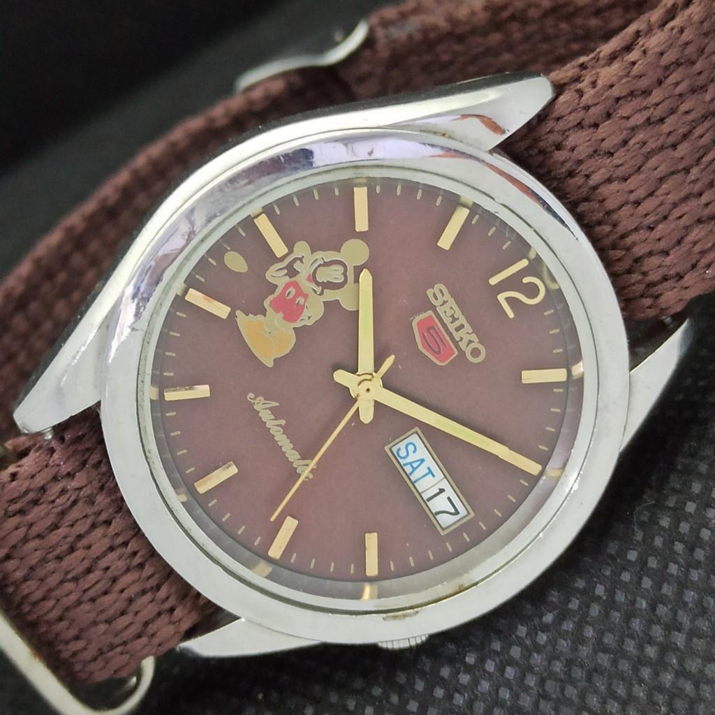 Б/у SEIKO CARTOON DIAL AUTOMATIC VINTAGE 7S26A JAPAN MENS WATCH 551b-a292238-9 SKU551b-a292238
Б/у SEIKO CARTOON DIAL AUTOMATIC VINTAGE 7S26A JAPAN MENS WATCH 551b-a292238-9 SKU551b-a292238