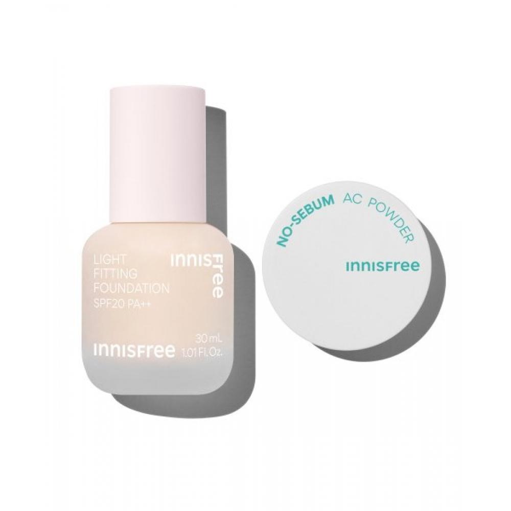 Innisfree Light Fitting Foundation 30ml Choose 1 Of 4 Types + No Sebum Ac Powder 5g 17N
Innisfree Light Fitting Foundation 30ml Choose 1 Of 4 Types + No Sebum Ac Powder 5g 17N