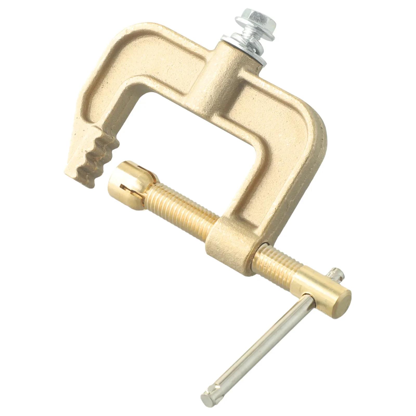 Soldering Tools Ground Clamp Welding High Power 500A Accessories All-copper Electric Welder G-shaped Golden New China Mainland
Soldering Tools Ground Clamp Welding High Power 500A Accessories All-copper Electric Welder G-shaped Golden New China Mainland