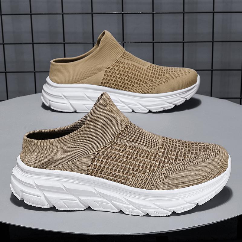 Women s Sandals Men Backless Slippers Summer Couple Slip on Mule Socks Shoes Men Black White Clogs Over Sized EU: 35 хакі
Women s Sandals Men Backless Slippers Summer Couple Slip on Mule Socks Shoes Men Black White Clogs Over Sized EU: 35 хакі