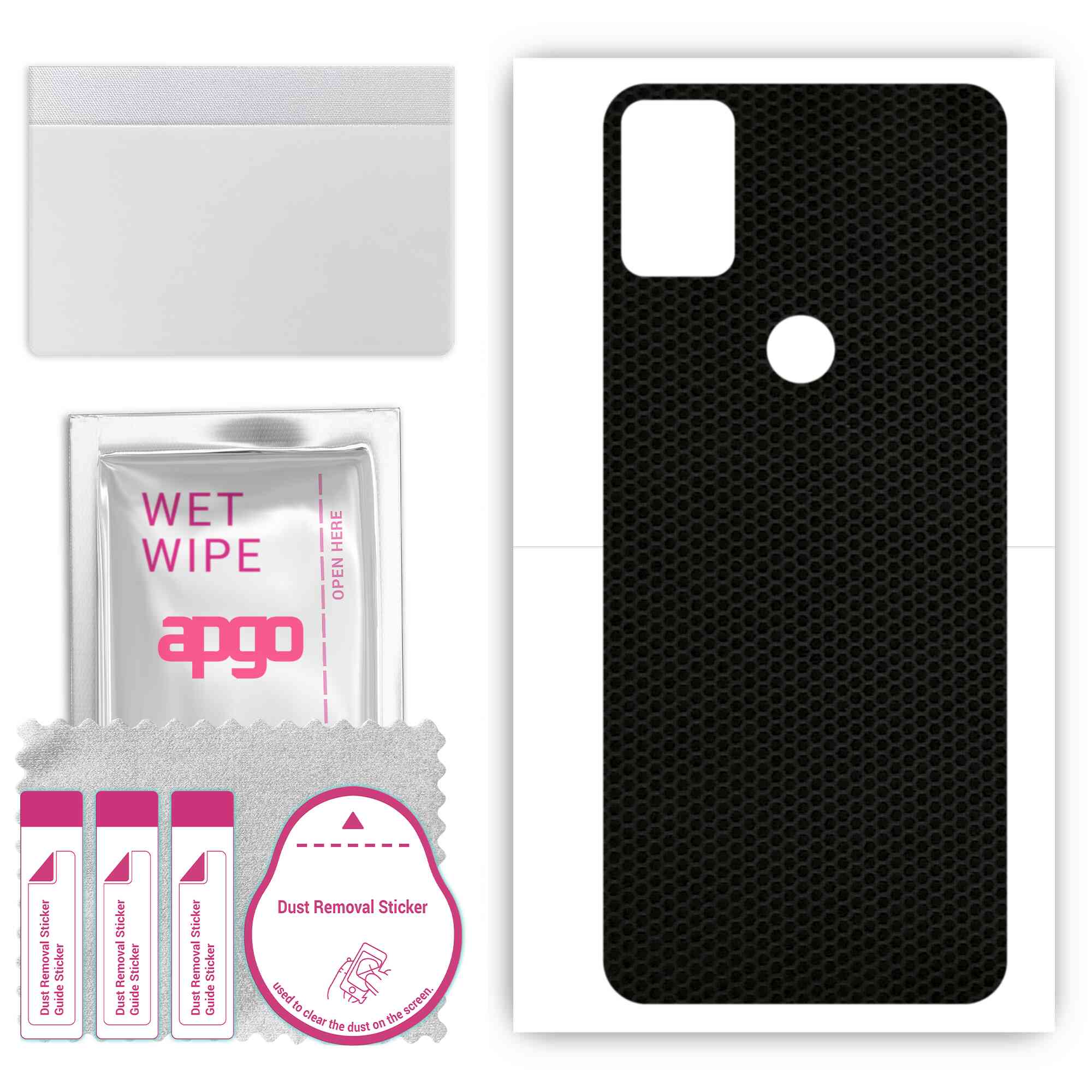 apgo Protective Skin Sticker for the back compatible with Alcatel 3x, Wrap Film, Foil, Vinyl - Pattern Matrix
apgo Protective Skin Sticker for the back compatible with Alcatel 3x, Wrap Film, Foil, Vinyl - Pattern Matrix