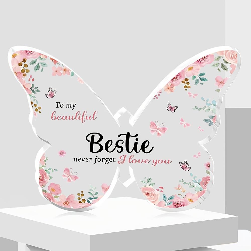 2D Flat Acrylic Unique Bestie Birthday Decoration, Indoor and Outdoor Decoration - No Battery/electricity Required, Free Day Decoration, Shop Decorat 10*10cm
2D Flat Acrylic Unique Bestie Birthday Decoration, Indoor and Outdoor Decoration - No Battery/electricity Required, Free Day Decoration, Shop Decorat 10*10cm