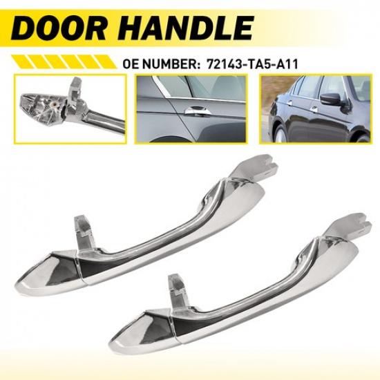 2pcs Exterior Door Handle Chrome Front Rear Right for 2008 to 2012 Honda Accord
2pcs Exterior Door Handle Chrome Front Rear Right for 2008 to 2012 Honda Accord