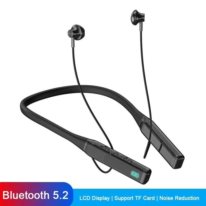 Магнитная шейная подвесная беспроводная Bluetooth-гарнитура со светодиодным цифровым дисплеем, стереонаушники Hi-Fi с шейным ремешком, водонепроницаемые спортивные наушники для Apple Xiaomi
Магнитная шейная подвесная беспроводная Bluetooth-гарнитура со светодиодным цифровым дисплеем, стереонаушники Hi-Fi с шейным ремешком, водонепроницаемые спортивные наушники для Apple Xiaomi