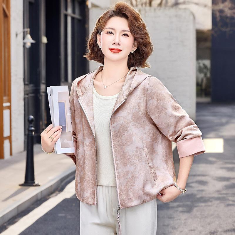 Chic Hooded Jacket for Women, Ages 40-50: Versatile Spring/Autumn 2026 Fashion 4XL (135-150 jin) розовый
Chic Hooded Jacket for Women, Ages 40-50: Versatile Spring/Autumn 2026 Fashion 4XL (135-150 jin) розовый