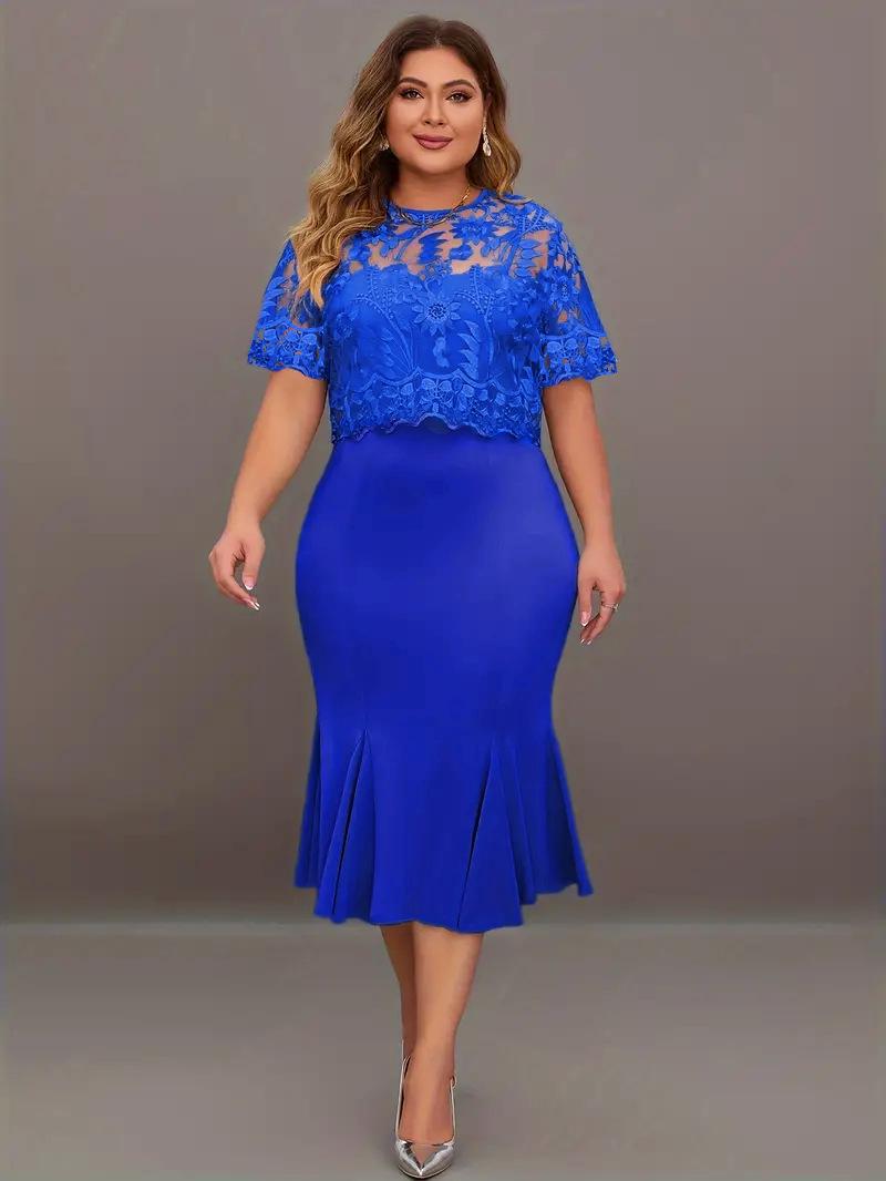 Европейское и американское платье больших размеров в стиле пэчворк с вышивкой - Стройнящее, Эксклюзивный новый дизайн 3XL синий
Европейское и американское платье больших размеров в стиле пэчворк с вышивкой - Стройнящее, Эксклюзивный новый дизайн 3XL синий