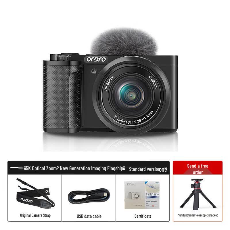 ORDRO G930 5K Vlog & Live Streaming Digital Camera (CN version)
ORDRO G930 5K Vlog & Live Streaming Digital Camera (CN version)