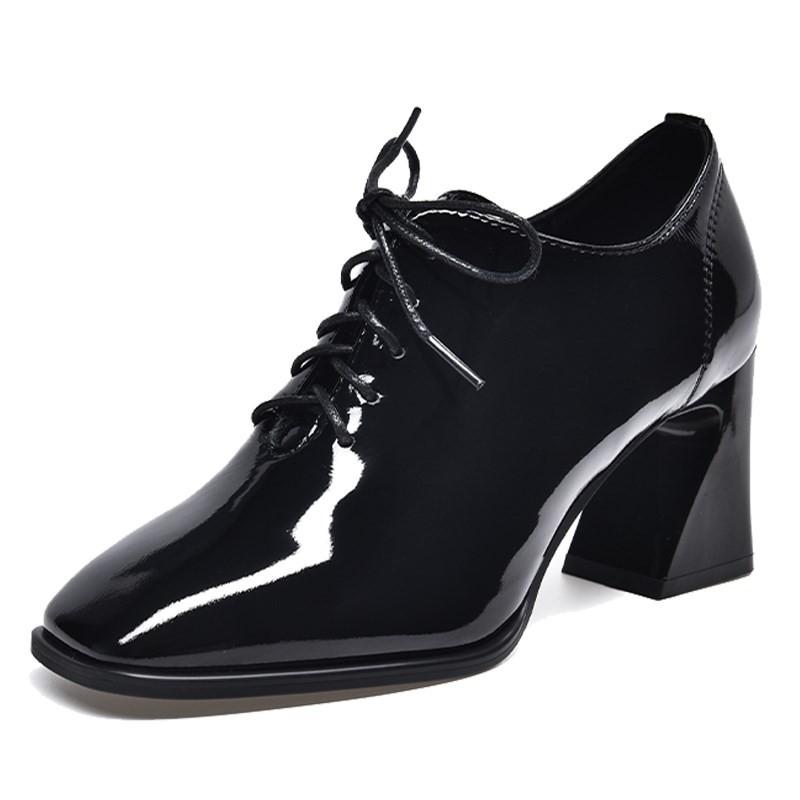 BCEBYL Нові модні жіночі туфлі на високих підборах Жіночі шкіряні туфлі на квадратних підборах на шнурівці Взуття для жінок Zapatos De Tacon Mujer 40
BCEBYL Нові модні жіночі туфлі на високих підборах Жіночі шкіряні туфлі на квадратних підборах на шнурівці Взуття для жінок Zapatos De Tacon Mujer 40