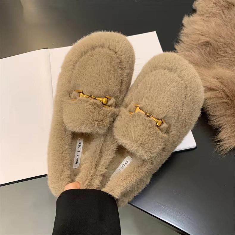 Winter cotton shoes women wear hairy shoes massage soles bag head shoes winter new one-pedal women s shoes soft bean shoes 40 хакі
Winter cotton shoes women wear hairy shoes massage soles bag head shoes winter new one-pedal women s shoes soft bean shoes 40 хакі