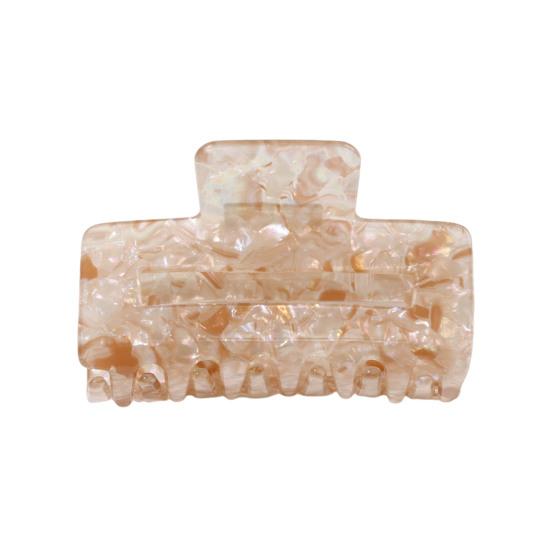 Hair Claw Hollow Rectangle Shape Back Head Shower Clip Strong Grip Medium Size Shark Hair Claw Versatile Hair Accessory коричневый
Hair Claw Hollow Rectangle Shape Back Head Shower Clip Strong Grip Medium Size Shark Hair Claw Versatile Hair Accessory коричневый