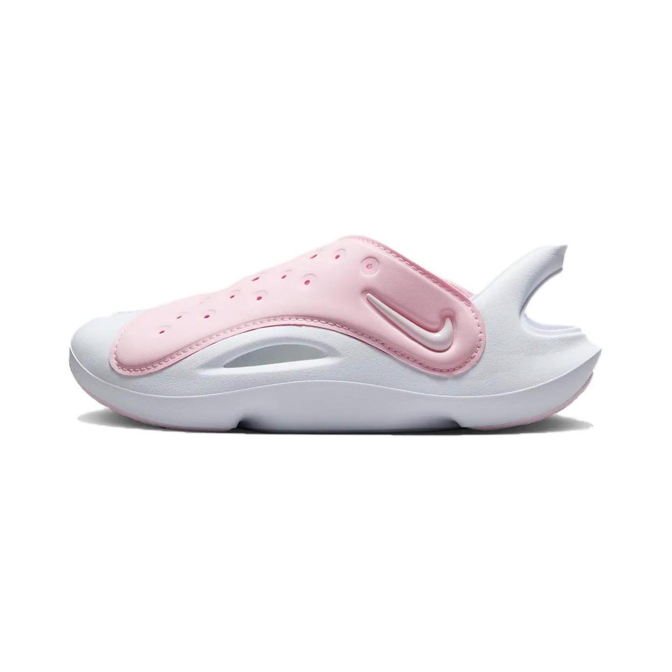 New Nike Aqua Swoosh Sandal PS Pink Foam FN0876-600 25
New Nike Aqua Swoosh Sandal PS Pink Foam FN0876-600 25