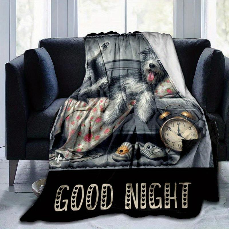1pc. Cute Dog Lying on Bed with Flowered Blanket - Perfect Home Decor for Any Room, Gift Idea for Pet Lovers, 100x150cm
1pc. Cute Dog Lying on Bed with Flowered Blanket - Perfect Home Decor for Any Room, Gift Idea for Pet Lovers, 100x150cm