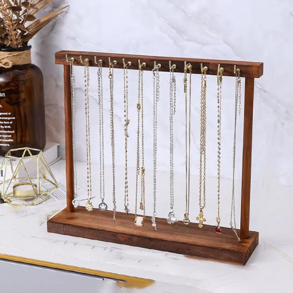 Necklace Holder Jewelry Organizer Storage Rack Necklace Hanging Rack Bracelets Storage 24 hooks
Necklace Holder Jewelry Organizer Storage Rack Necklace Hanging Rack Bracelets Storage 24 hooks
