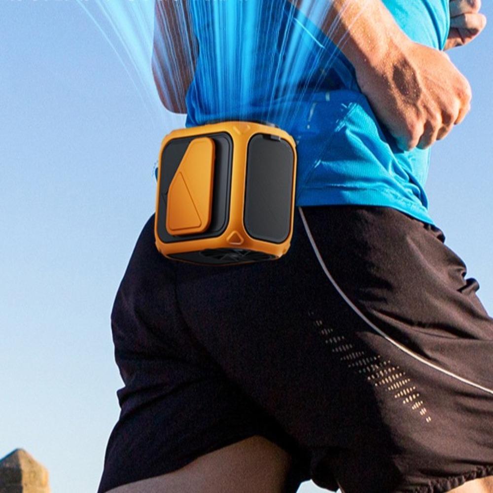 6000mAh Waist-mounted Fan Flashlight USB Portable Power Bank Mini Outdoor Work Fan Welding Site помаранчевий
6000mAh Waist-mounted Fan Flashlight USB Portable Power Bank Mini Outdoor Work Fan Welding Site помаранчевий