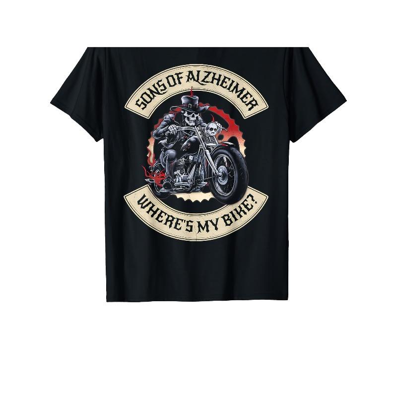 Men S Alzheimer S Awareness Motorcycle Graphic T-Shirt - Alzheimer S Son Where S My Motorcycle Motorcycle Design Featuring Skulls 2XL чёрный
Men S Alzheimer S Awareness Motorcycle Graphic T-Shirt - Alzheimer S Son Where S My Motorcycle Motorcycle Design Featuring Skulls 2XL чёрный