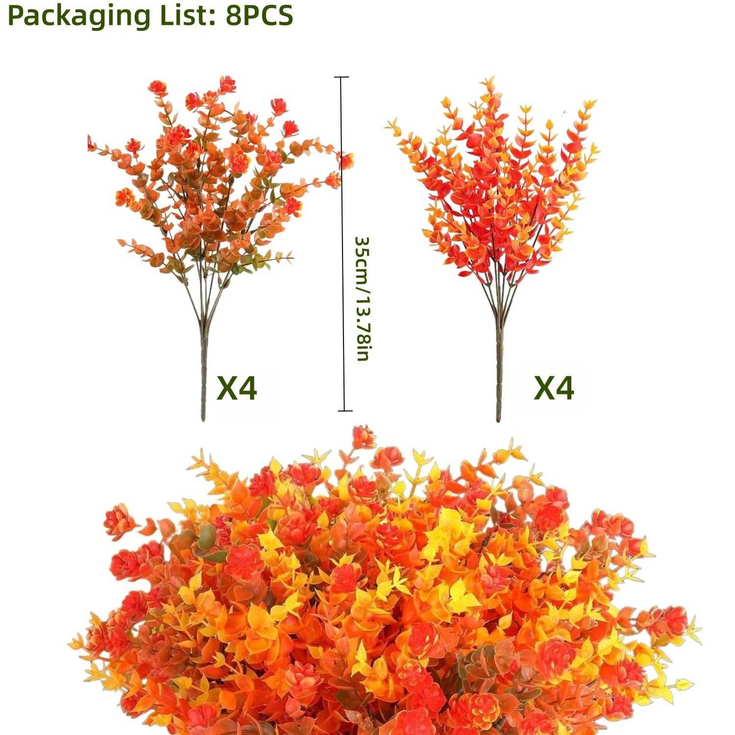 8PCS Artificial flowers- Orange, Yellow -Realistic Plastic autumn Decor for Thanksgiving, Halloween, Diwali & Celebrations
8PCS Artificial flowers- Orange, Yellow -Realistic Plastic autumn Decor for Thanksgiving, Halloween, Diwali & Celebrations