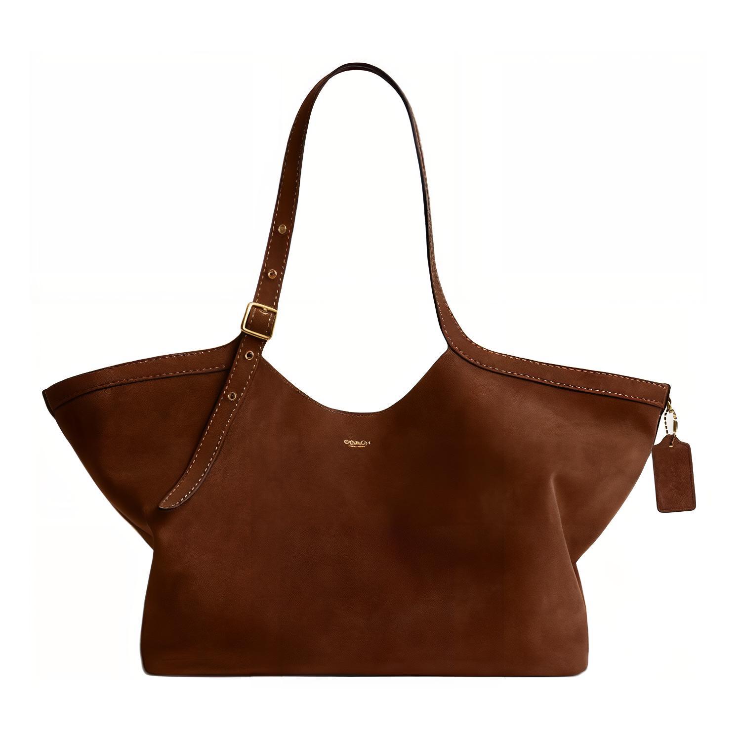 COACH Gramercy 35 Tote Bag Pure Color Simple and Elegant Cowhide Shopping Bag Shoulder Bag Large Women s Warm Brown Gift Box Set (Basic Set + Black Counter Gift Box) коричневий
COACH Gramercy 35 Tote Bag Pure Color Simple and Elegant Cowhide Shopping Bag Shoulder Bag Large Women s Warm Brown Gift Box Set (Basic Set + Black Counter Gift Box) коричневий