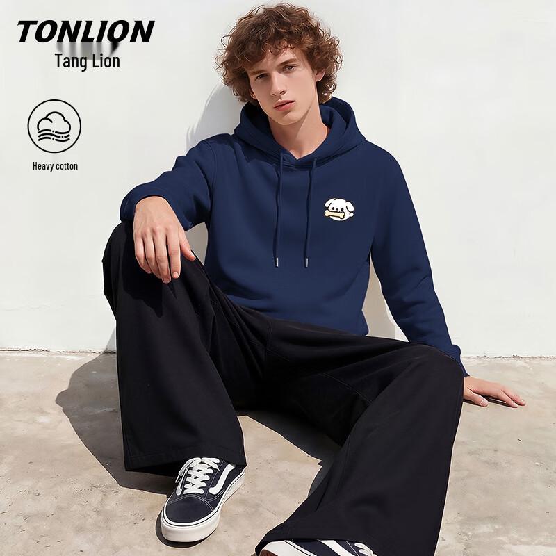 Мужская толстовка с капюшоном TonLion, тяжелый вес L
Мужская толстовка с капюшоном TonLion, тяжелый вес L
