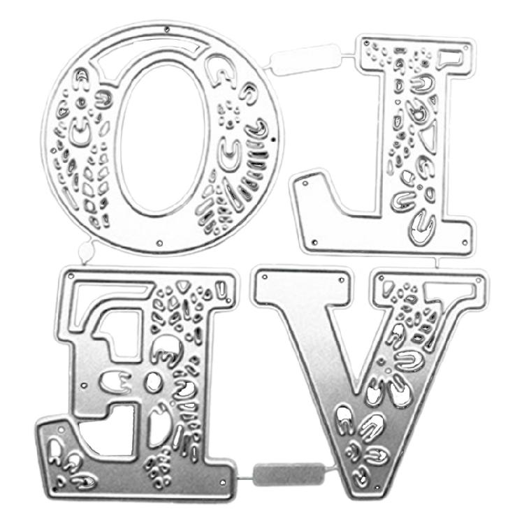 DIY English Words LOVE Metal Cutting Dies Embosed Mold DIY Scrapbooking Album Paper Craft Cards Punch Stencil Template 1
DIY English Words LOVE Metal Cutting Dies Embosed Mold DIY Scrapbooking Album Paper Craft Cards Punch Stencil Template 1