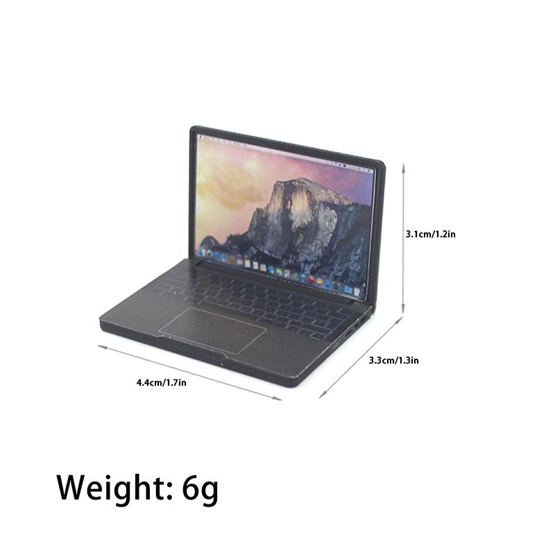 1:12 Mini Simulated Laptop Computer for Dollhouse Decor in Alloy Material, Ideal for DIY Crafts чёрный
1:12 Mini Simulated Laptop Computer for Dollhouse Decor in Alloy Material, Ideal for DIY Crafts чёрный