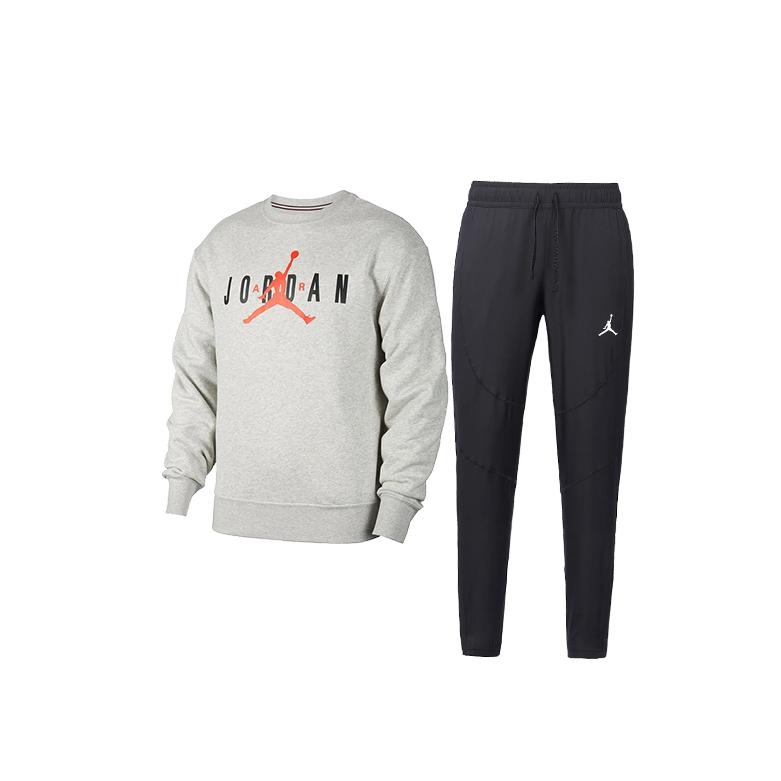 Jordan Minimalist Brand Logo Comfortable Crew Neck Pullover Sweatshirt Drawstring Long Pants Casual Sports Set FD9938-050+DH9074-011 XL
Jordan Minimalist Brand Logo Comfortable Crew Neck Pullover Sweatshirt Drawstring Long Pants Casual Sports Set FD9938-050+DH9074-011 XL