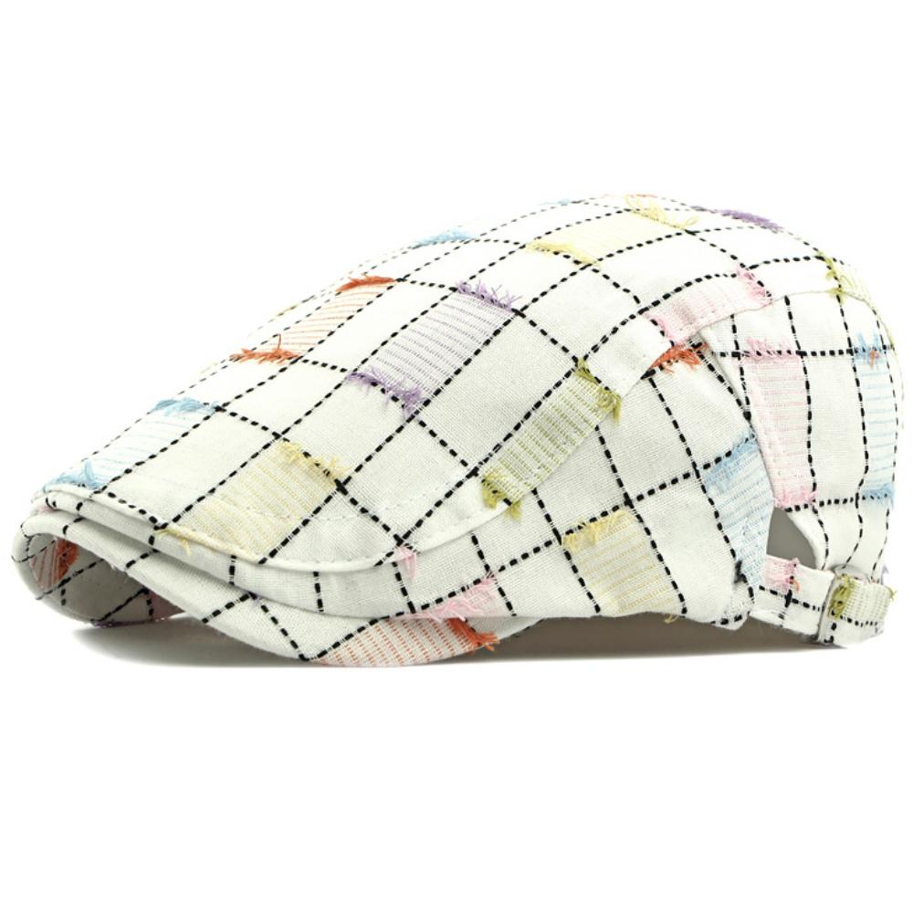 HT4817 Beret Cap Vintage Shabby Artist Painter Beret Hat Male Female Plaid Ivy Flat Cap New Spring Autumn Berets for Men Women 55-60cm Adjustable
HT4817 Beret Cap Vintage Shabby Artist Painter Beret Hat Male Female Plaid Ivy Flat Cap New Spring Autumn Berets for Men Women 55-60cm Adjustable