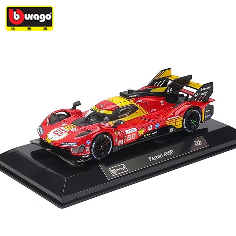 New In Stock Bburago 1:43 Ferrari 296 Gt3 2025-#51 2025 499p #83 Championship Car 24h Le Mans Alloy Die-Cast Car Models Toy Gift
New In Stock Bburago 1:43 Ferrari 296 Gt3 2025-#51 2025 499p #83 Championship Car 24h Le Mans Alloy Die-Cast Car Models Toy Gift