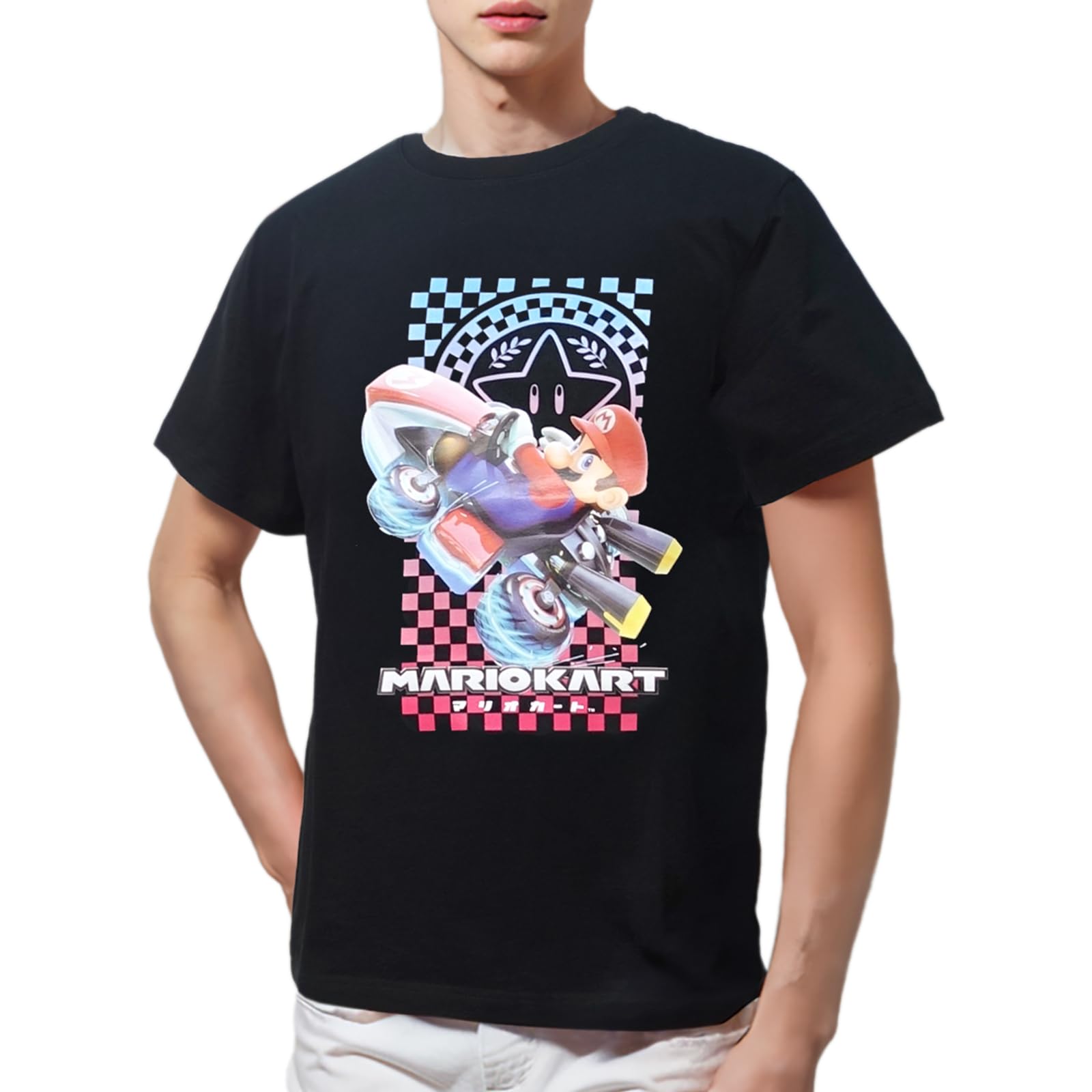 Футболка с коротким рукавом Fine Plus с 3D-изображением персонажа Mario Kart
Футболка с коротким рукавом Fine Plus с 3D-изображением персонажа Mario Kart