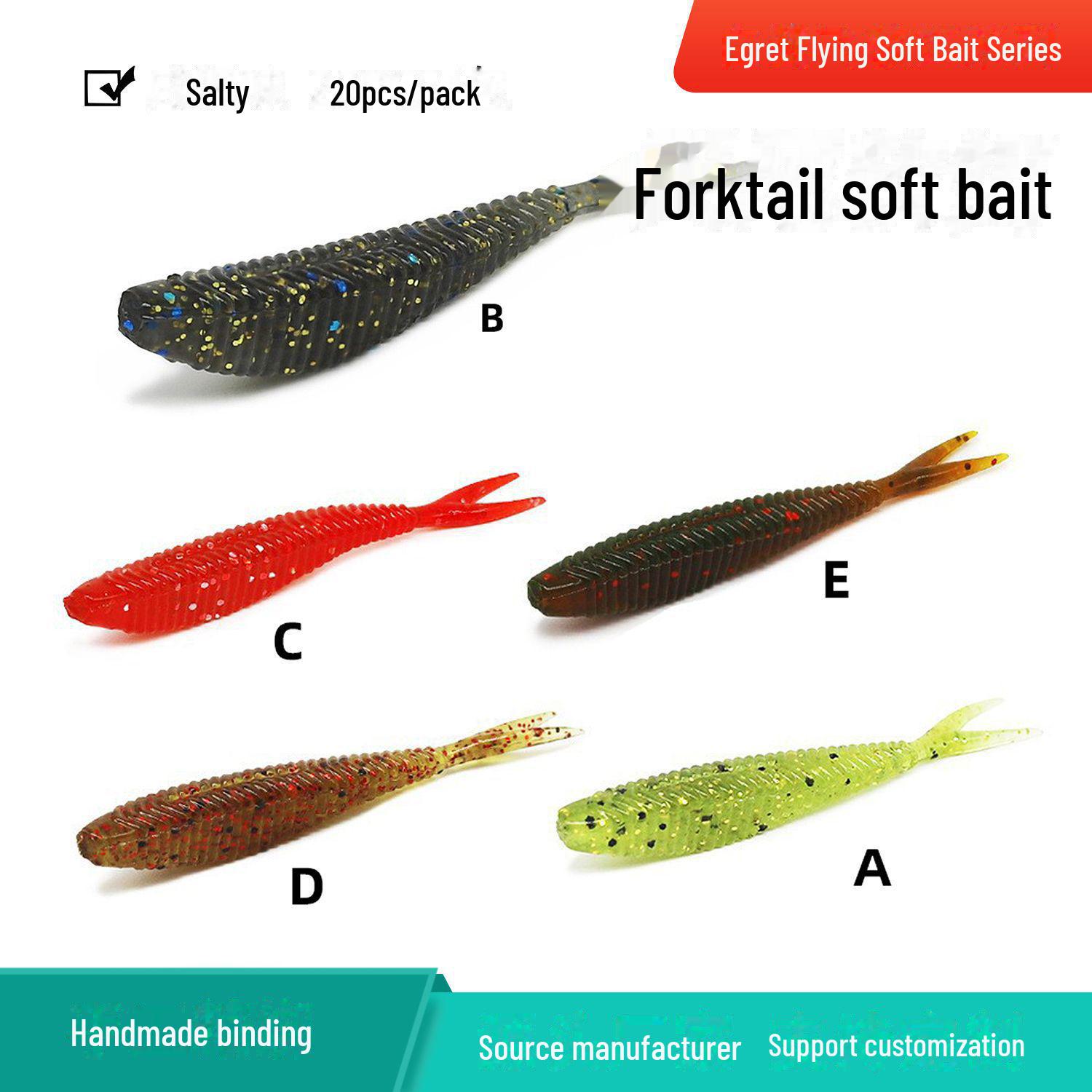 Муха Egret Fly 6 см, мягкий червь-приманка, 1,5 г, двухцветный вилкообразный хвост, бионическая приманка в виде пресноводной мандаринки с солью
Муха Egret Fly 6 см, мягкий червь-приманка, 1,5 г, двухцветный вилкообразный хвост, бионическая приманка в виде пресноводной мандаринки с солью