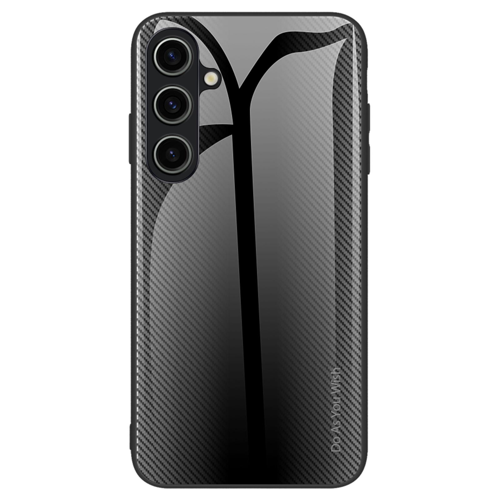 For Samsung Galaxy A15 4G Phone Case Carbon Fiber Texture Tempered Glass Back Cover Black
For Samsung Galaxy A15 4G Phone Case Carbon Fiber Texture Tempered Glass Back Cover Black