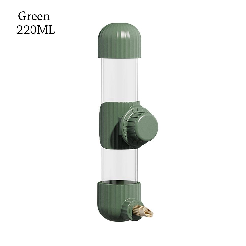 Feeding Tools Bird Drinker Automatic Parrot Water Bottle Durable Water Feeder Dispenser 220ml-green
Feeding Tools Bird Drinker Automatic Parrot Water Bottle Durable Water Feeder Dispenser 220ml-green